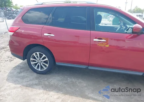 2013 Nissan Pathfinder Sv из США, поврежденный, VIN 5N1AR2MM4DC655555